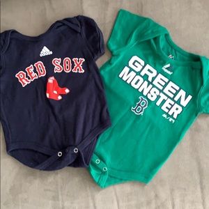 Red Sox Onesies. ⚾️ Size 3/6 Month. Set of two!